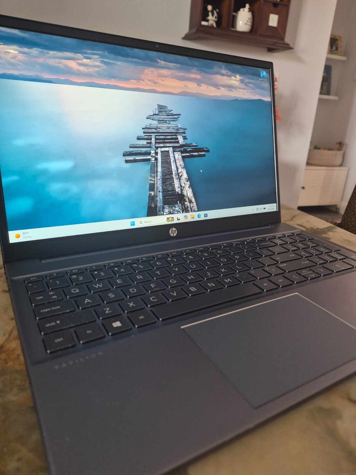 HP Pavillion(blue) 15.6" Laptop, Ryzen 7, 16gb ram, 512gbNvme, Win11, w/charger