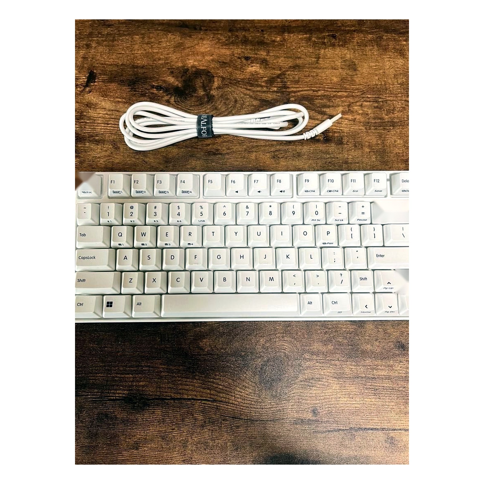Topre REALFORCE RC1 45g US Layout White Compact Keyboard Capacitive Japan USED