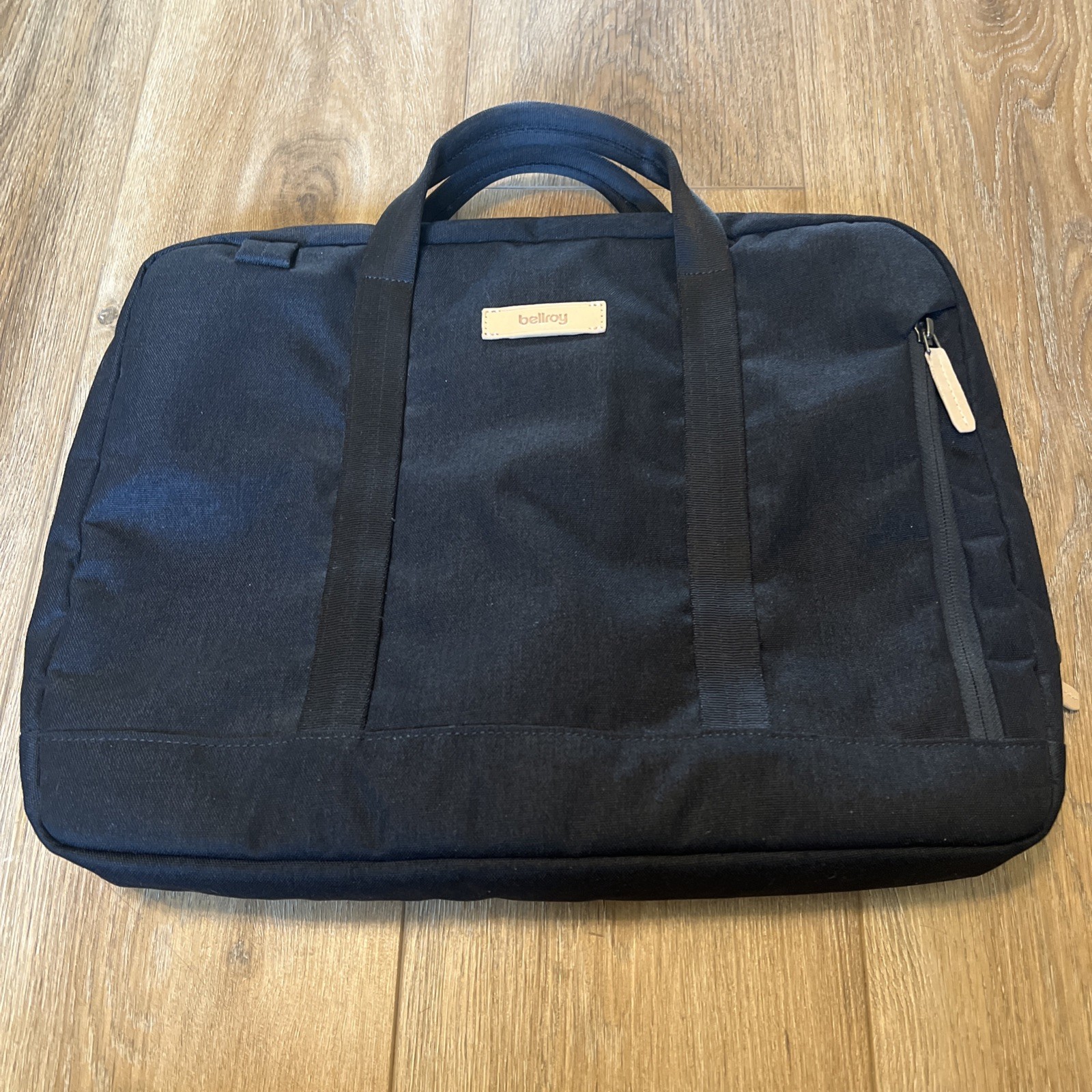 Bellroy Black And Charcoal Dark Gray “15 Laptop Brief Case Bag *No Strap