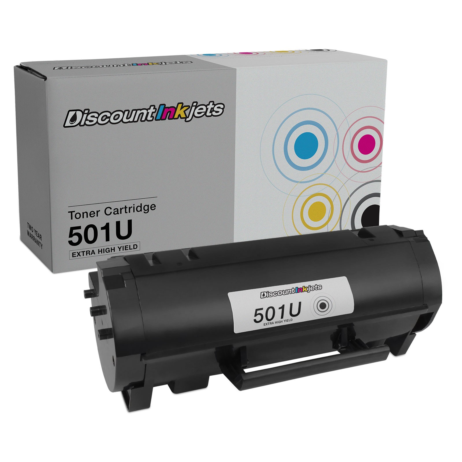 50F1U00 Toner for Lexmark 501U BLACK Ultra High Yield MS510 MS610 MS610de MS610d