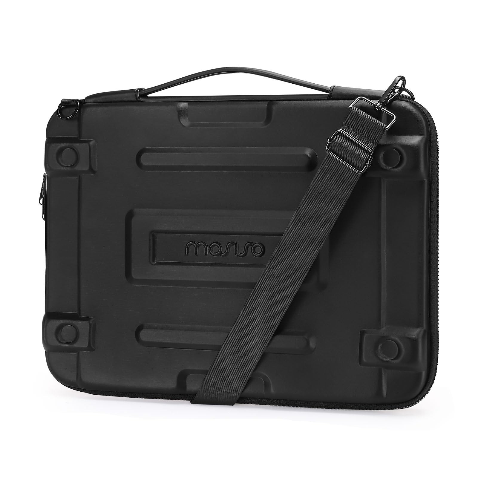 MOSISO Hard Shell Laptop Case Sleeve, 15-16 inch Computer 15.6 Inch, Black