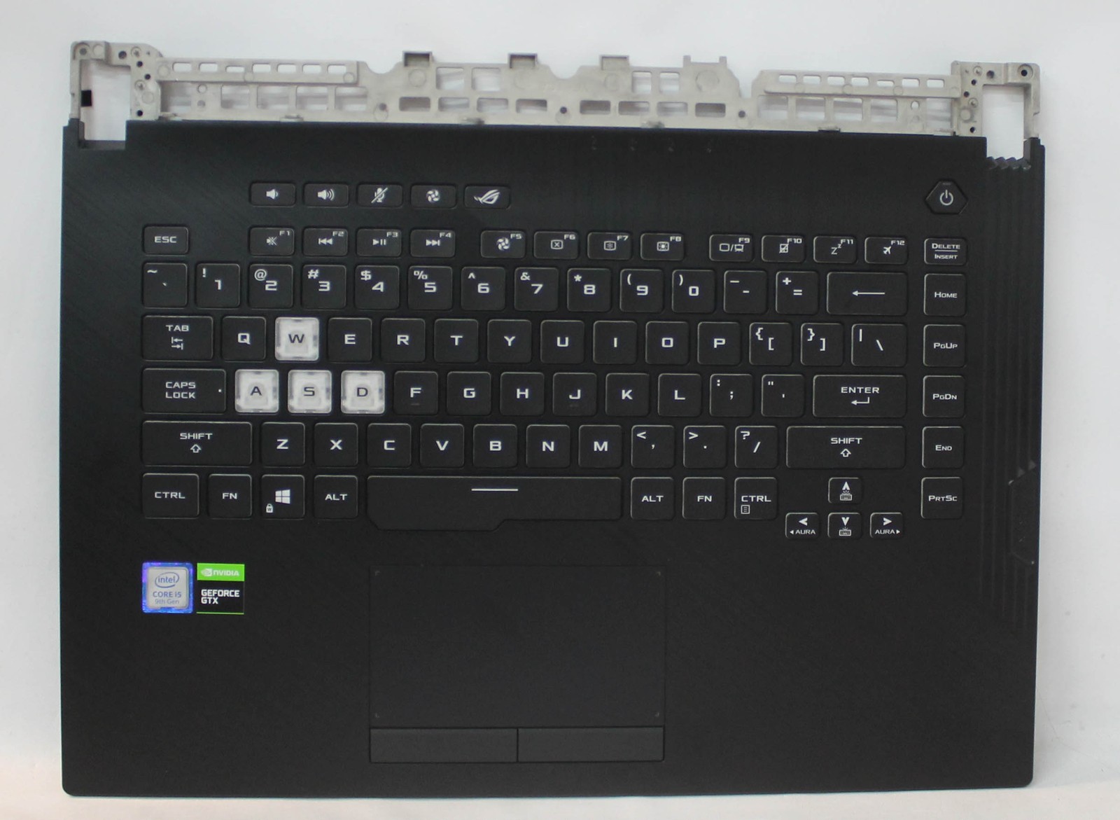 90NR01J3-R31US0-B Asus Palmrest Cover With k/B US Gl531Gu-Wb53 "GRADE B"