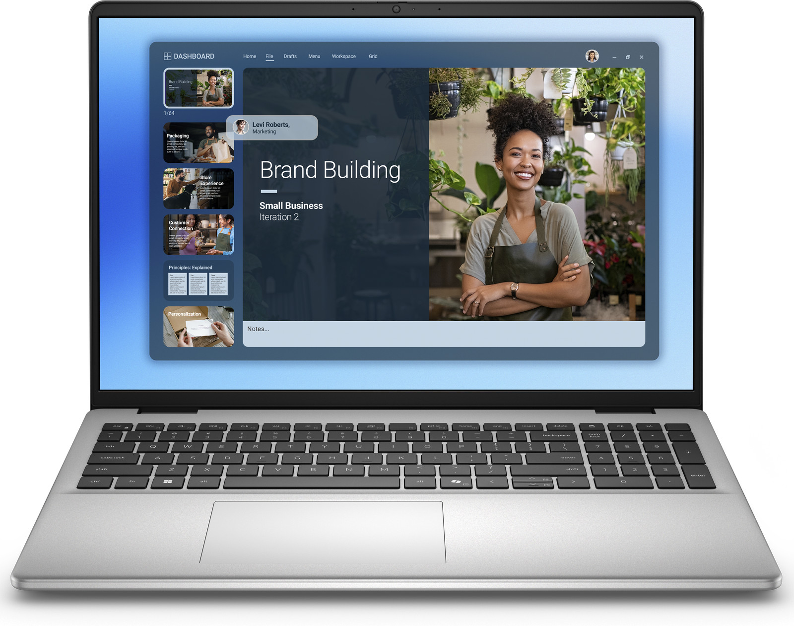 NEW - Dell 16" DC16251 Touch Intel® Core™ 7-150U, 10 cores 1 TB SSD 16 GB DDR5