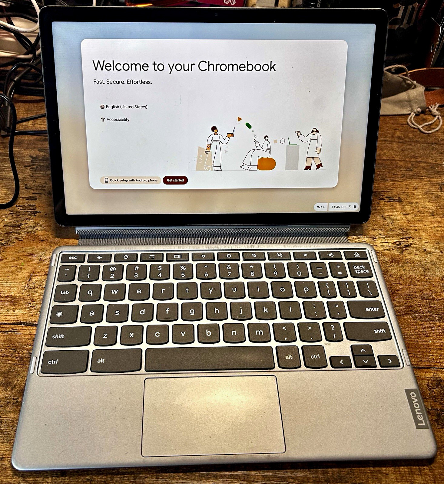 Lenovo IdeaPad Duet 3 11Q727 10.95" 4GB/128GB Chrome OS Touch Detach