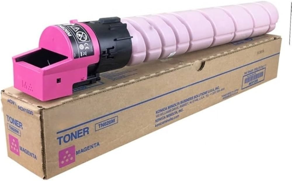 Konica Minolta TN-626M Magenta Toner Genuine OEM bizhub C450i C550i C650i NEW