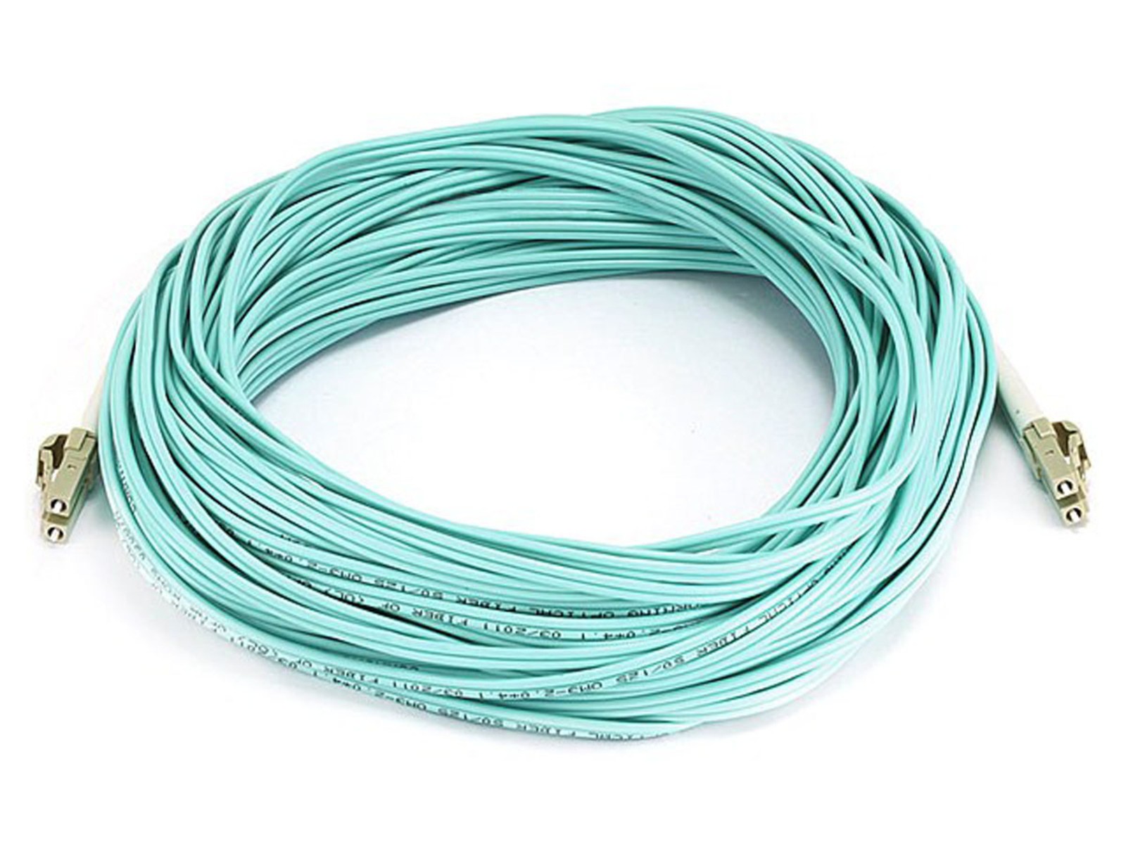 Monoprice - 7624 - Monoprice Fiber Optic Duplex Network Cable - 82.02 ft Fiber