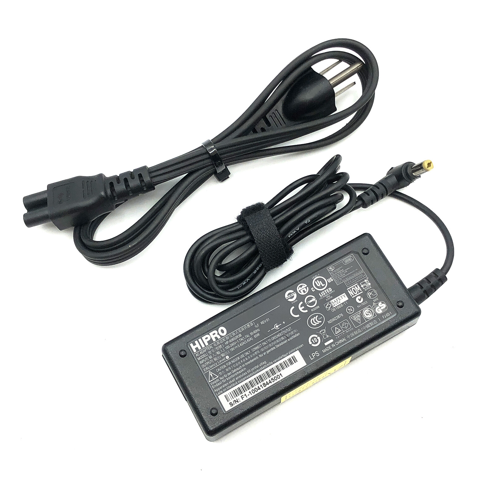 Genuine Hipro 65W AC Adapter for Acer Aspire 5741 5741G 5741Z 5742 Charger