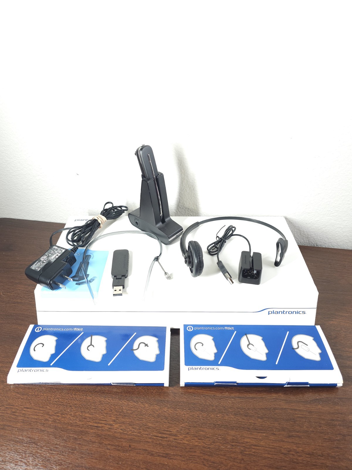 PLANTRONICS Savi W445 P/N: 83359-11 WH500 Wireless Headset System