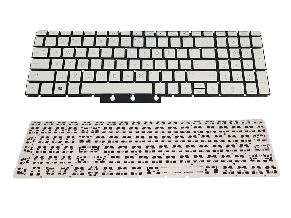 New HP 15-dy1973cl 15-dy0049nr 15-dy2023ca 15-dy2093dx Laptop Keyboard Silver