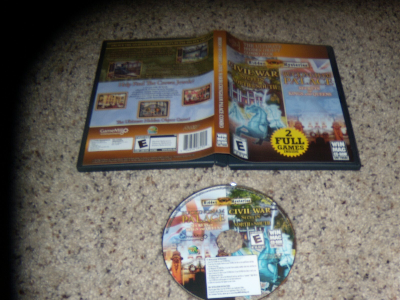 Hidden Mysteries: Civil War Secrets of the North & south & Buckingham Palace PC