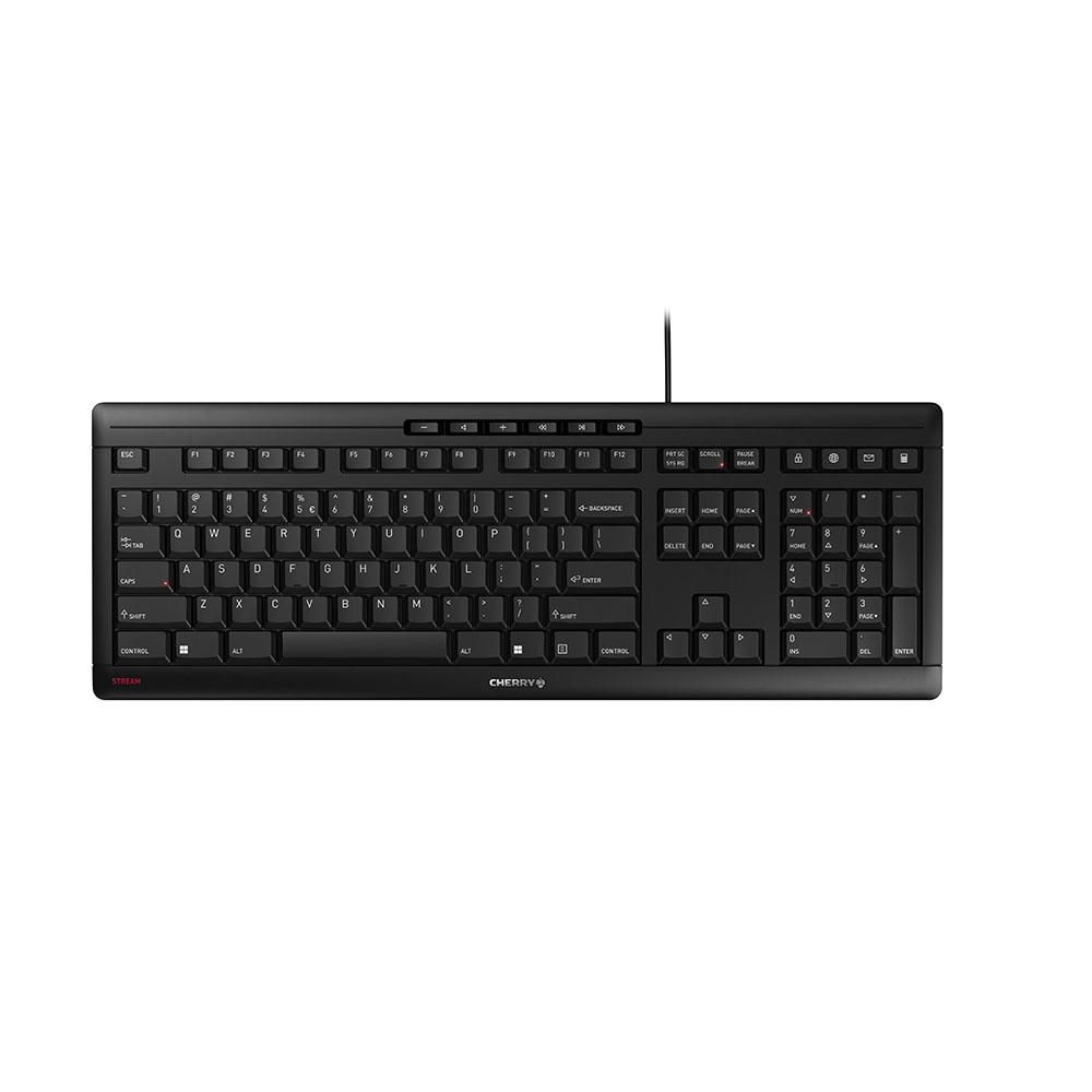 CHERRY W126279350 JK-8500EU-2 STREAM KEYBOARD JK-8500 Standard, USB, JK-850 ~E~