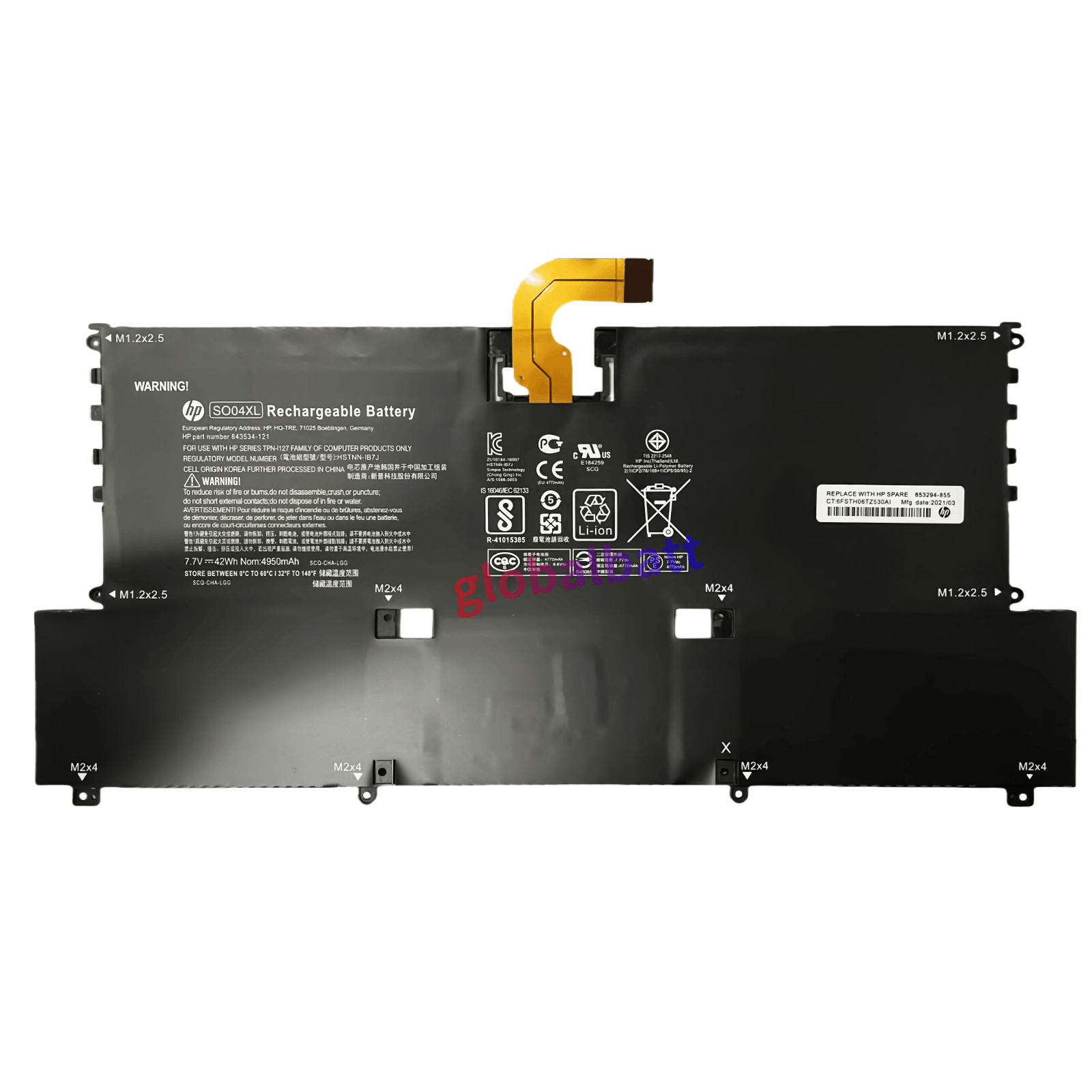 Genuine SO04XL Battery For HP Spectre 13-v000 844199-855 HSTNN-IB7J 13-V015TU