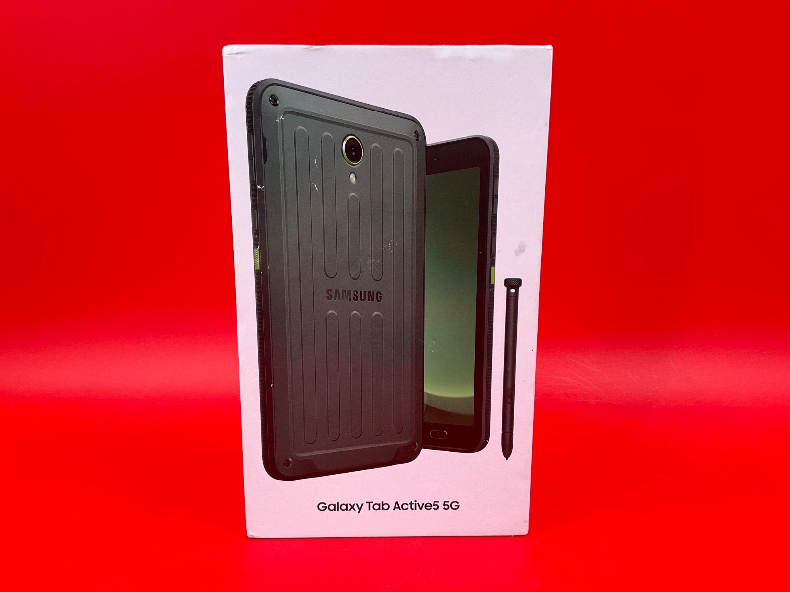 Samsung Galaxy Tab Active5 Enterprise 128GB 5G 8" black green SM-X308UZGAN14 NEW