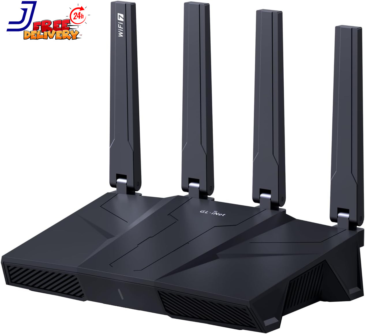 GL.iNet GL-BE9300 (Flint 3) Tri-Band WiFi 7 Router High-Speed 6GHz Gaming WiFI