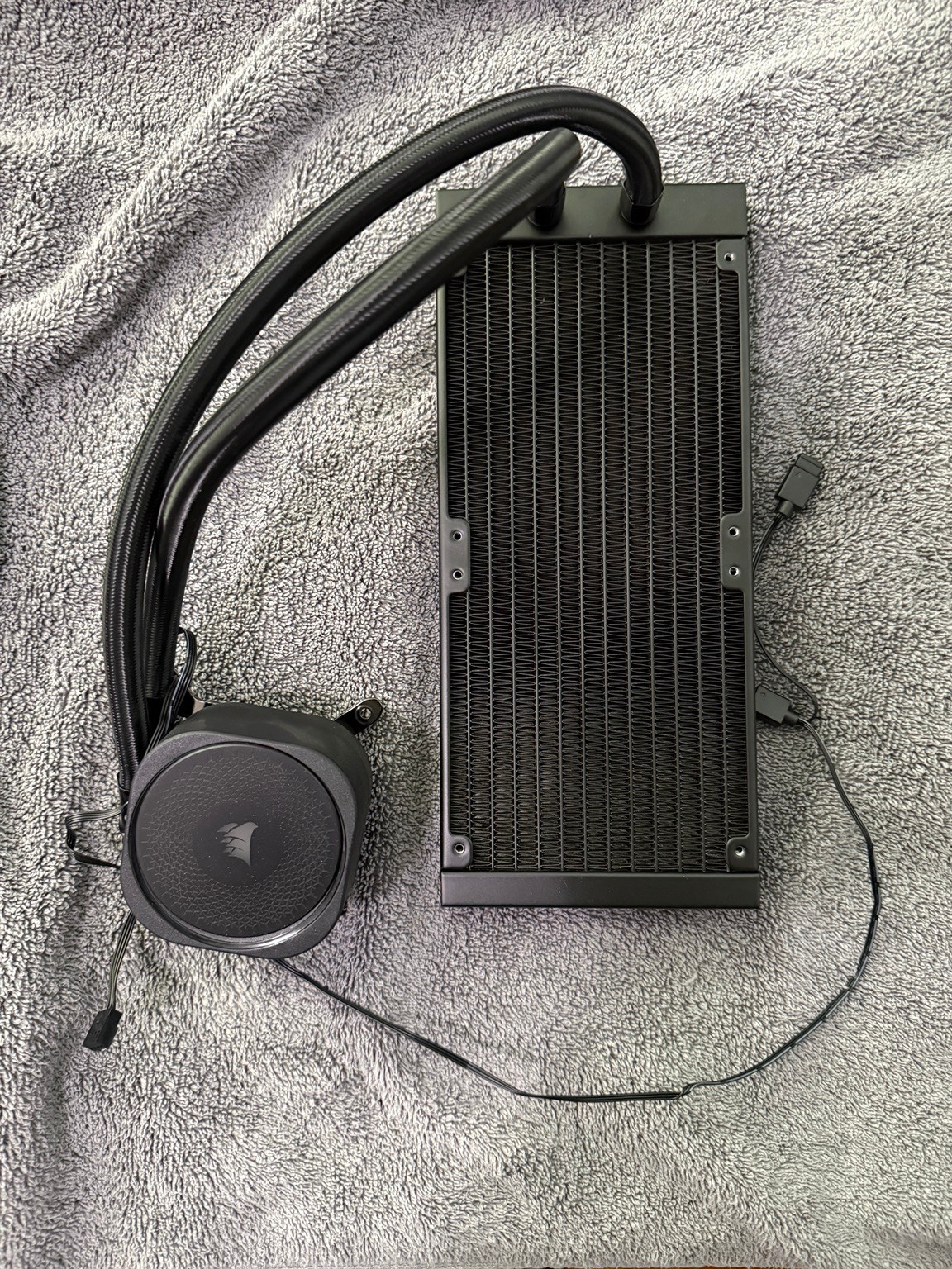 Corsair Nautilus 240 RS ARGB AIO Cooler CW-9060092-WW No Fans Untested