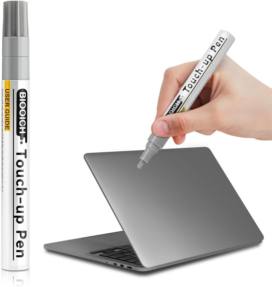 Space Gray Touch Up Paint Pen for MacBook Pro/Air - Exact Color Match for Scratc