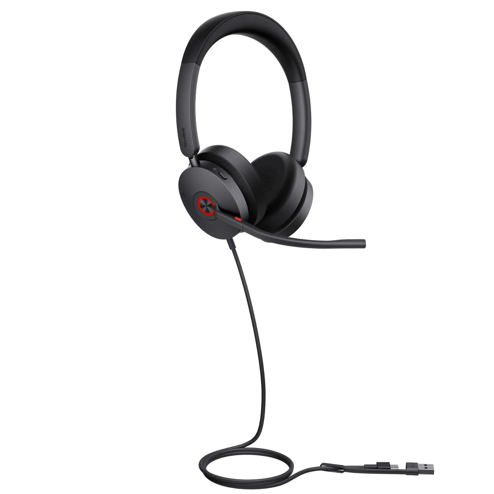 Yealink 1308152 UH48 ANC USB-C/A Wired Professional Headset - Binaural