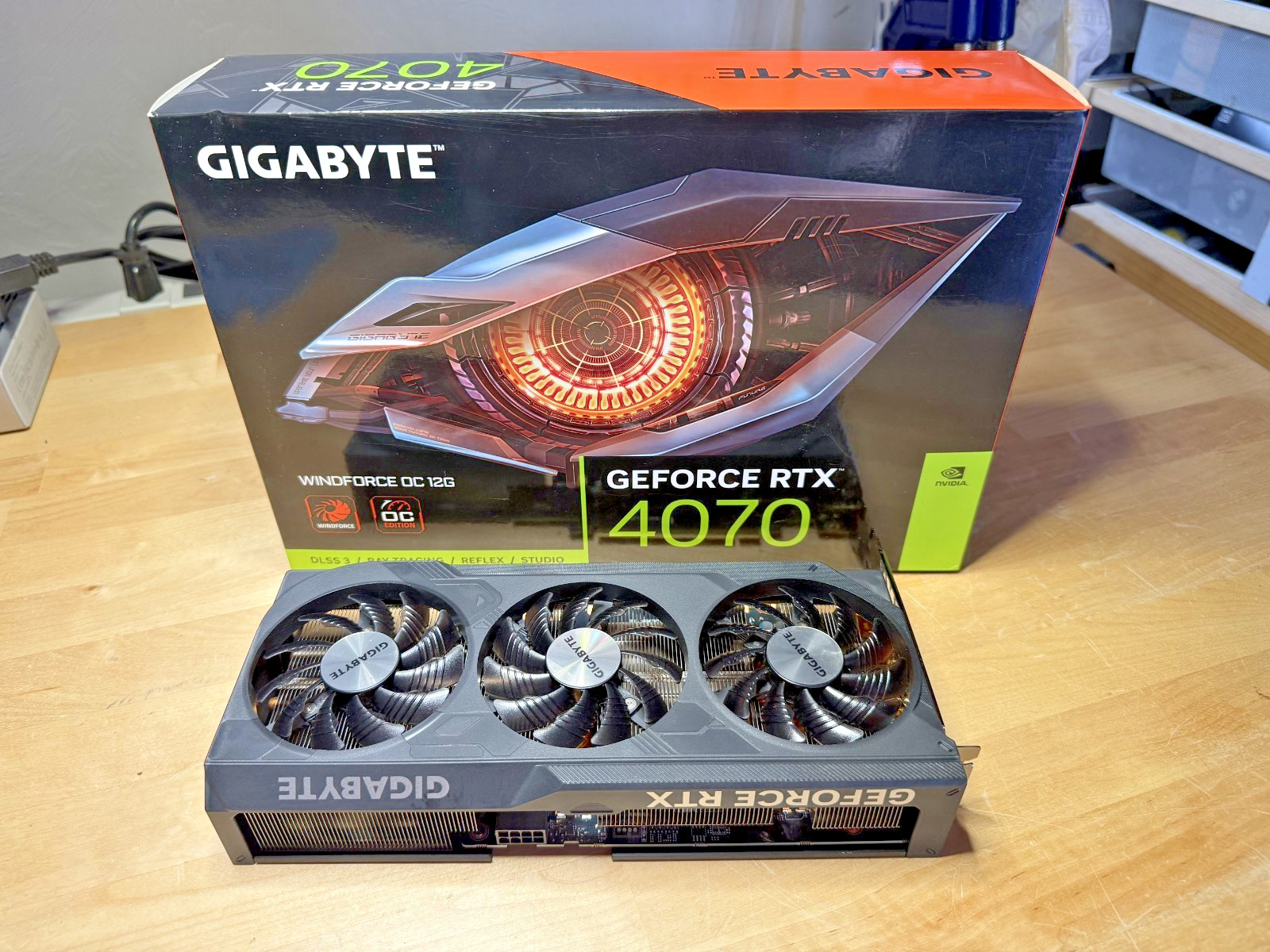 Gigabyte GeForce RTX 4070 WINDFORCE OC Graphics Card