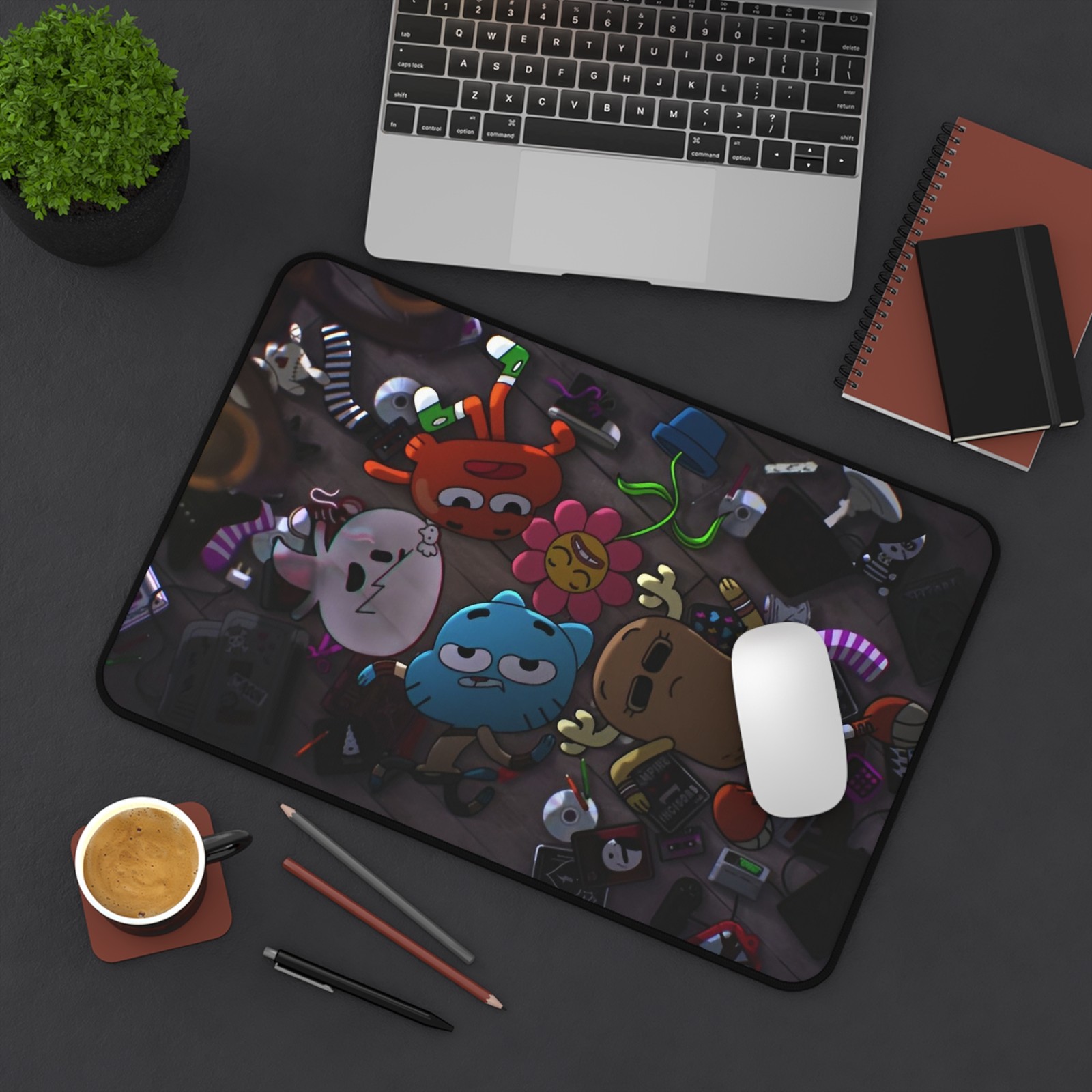 Amazing World of Gumball Desk Mat | Colorful Office Accessories