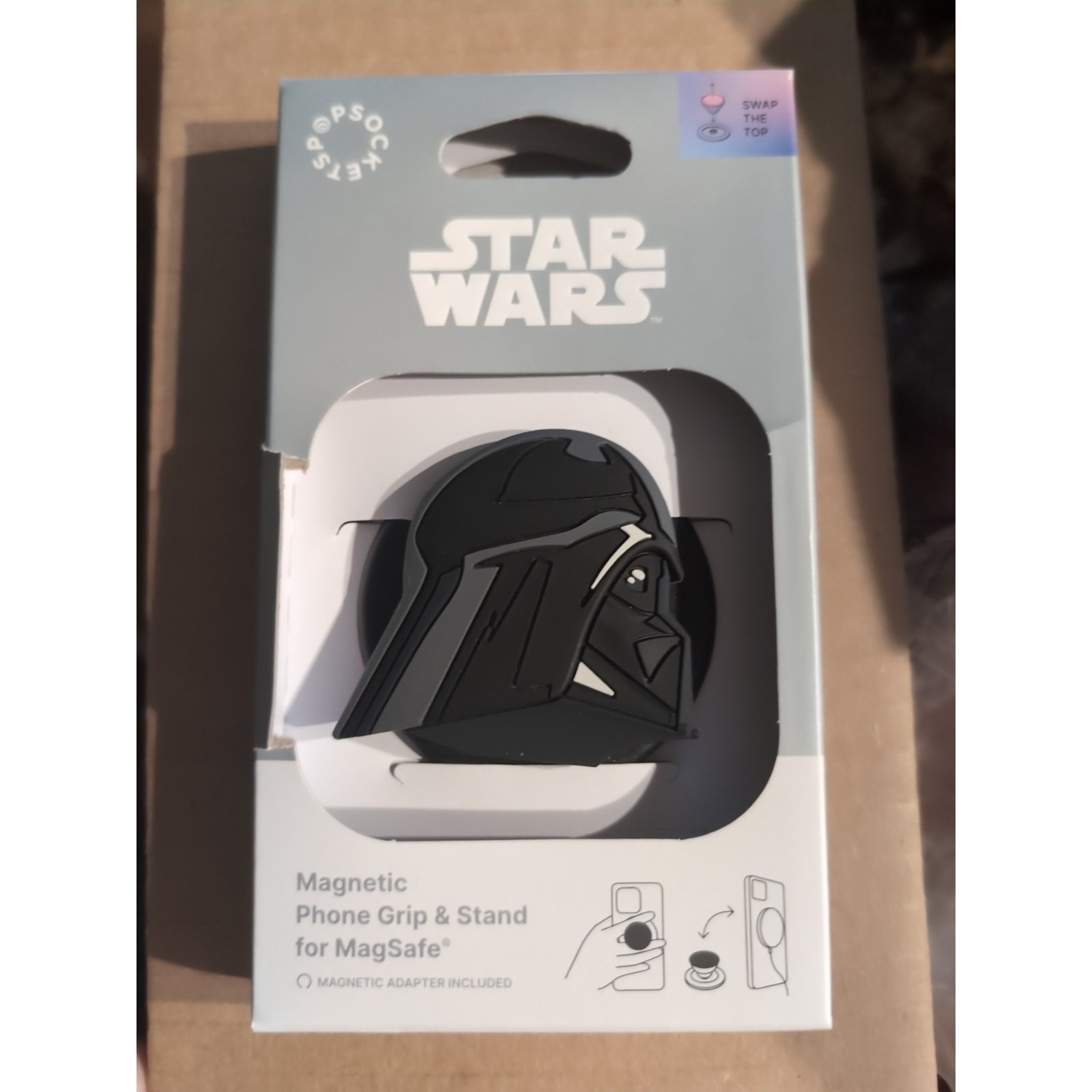 2025 Disney Parks Star Wars Darth Vader Popsockets Magnetic Phone Grip & Stand