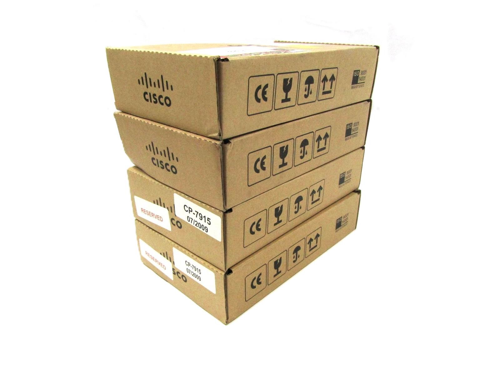 4x Cisco IP Phone Expansion Modules | 2x CP-7915 v01, 2x CP-7916 v02