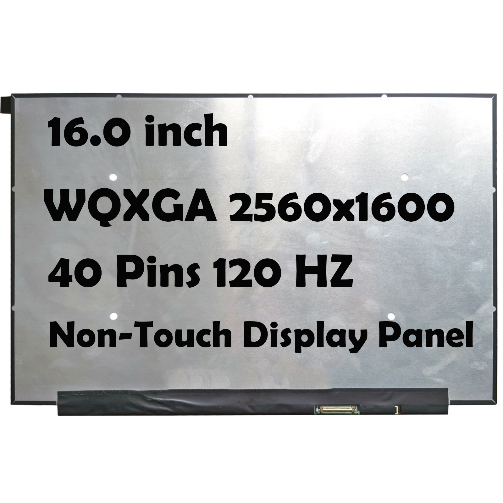 16" NE160QDM-NY2 V8.1 WQXGA 2560x1600 120HZ LCD Non-Touch Screen Display Panel