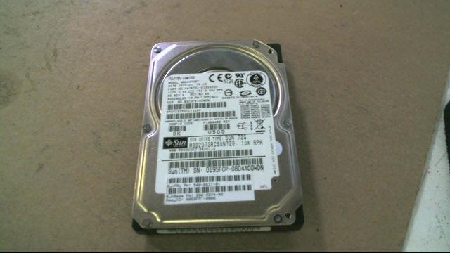 Sun 72GB 73GB SAS 2.5" 10K HDD Hard Disk Drive 390-0374 540-6611