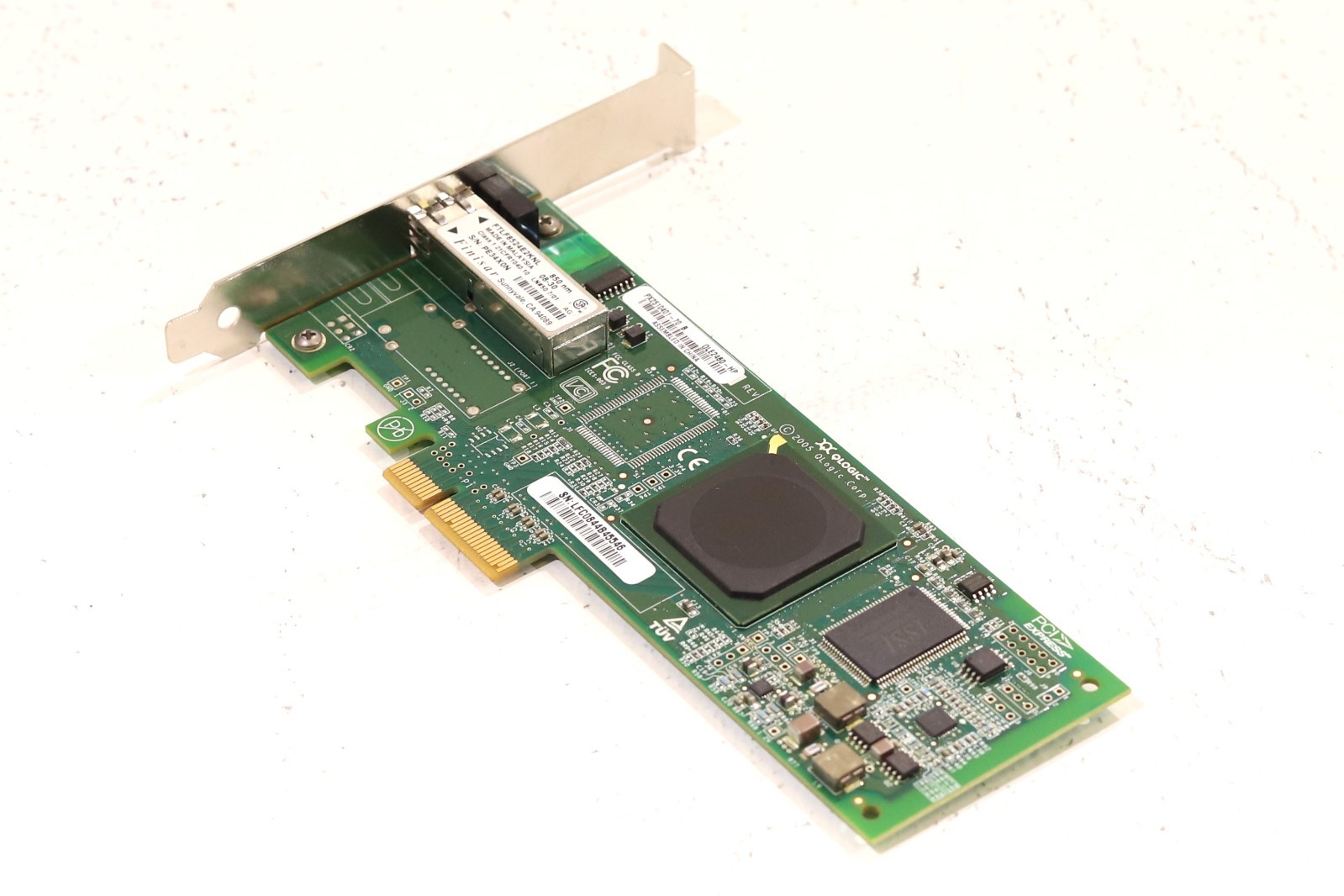 HP QLE2460 Single-Port 4GB Fibre Channel PCIe x4 Host Bus Adapter P/N:407620-001