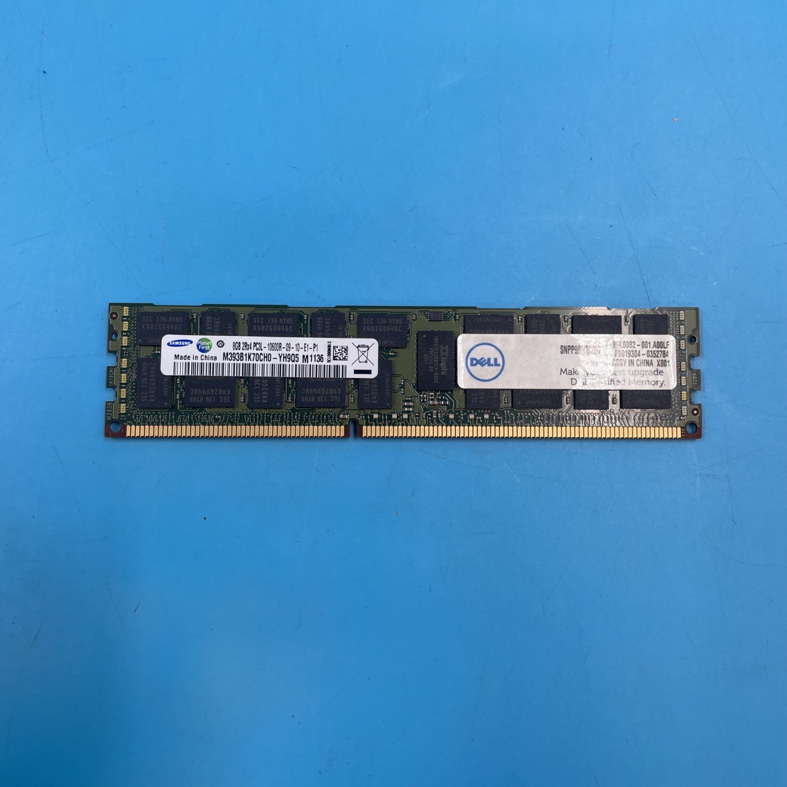 (LOT OF 12) *MIXED BRANDS*  8GB PC3L-10600R DDR3L-1333 2Rx4 RDIMM Server RAM