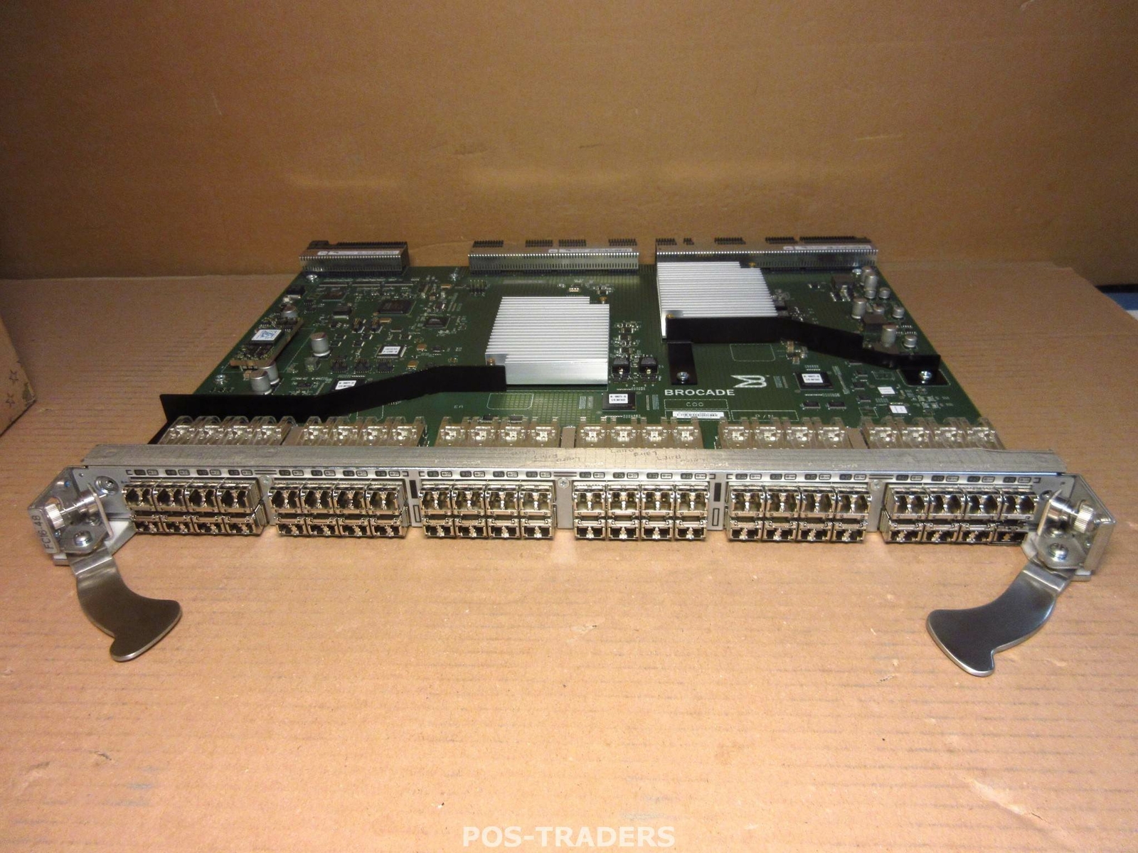 Brocade QK714B 48-Port FC Blade FC16-48 INCL 48X 8GB SFP FROM: HP SN8000B QK710B
