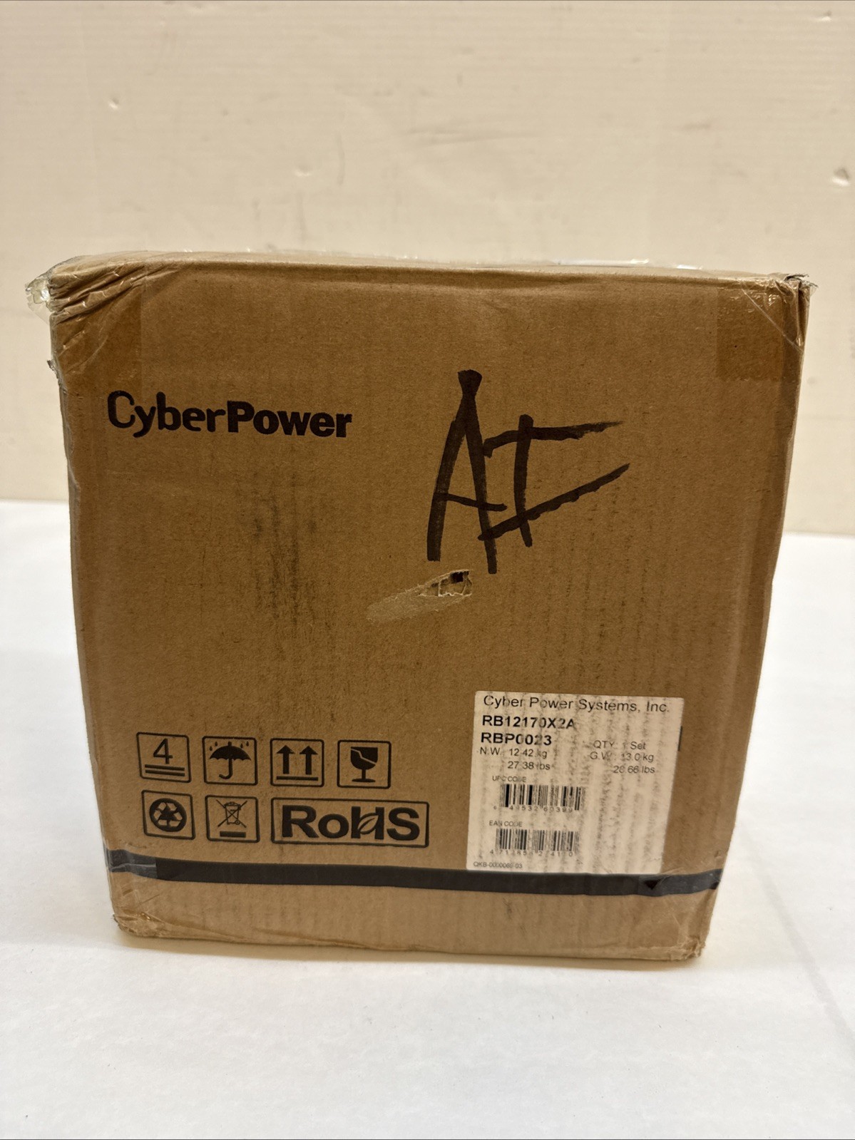 CyberPower Systems CyberPower RBP0023 Lead Acid (VRLA) 24V 2pc Grey