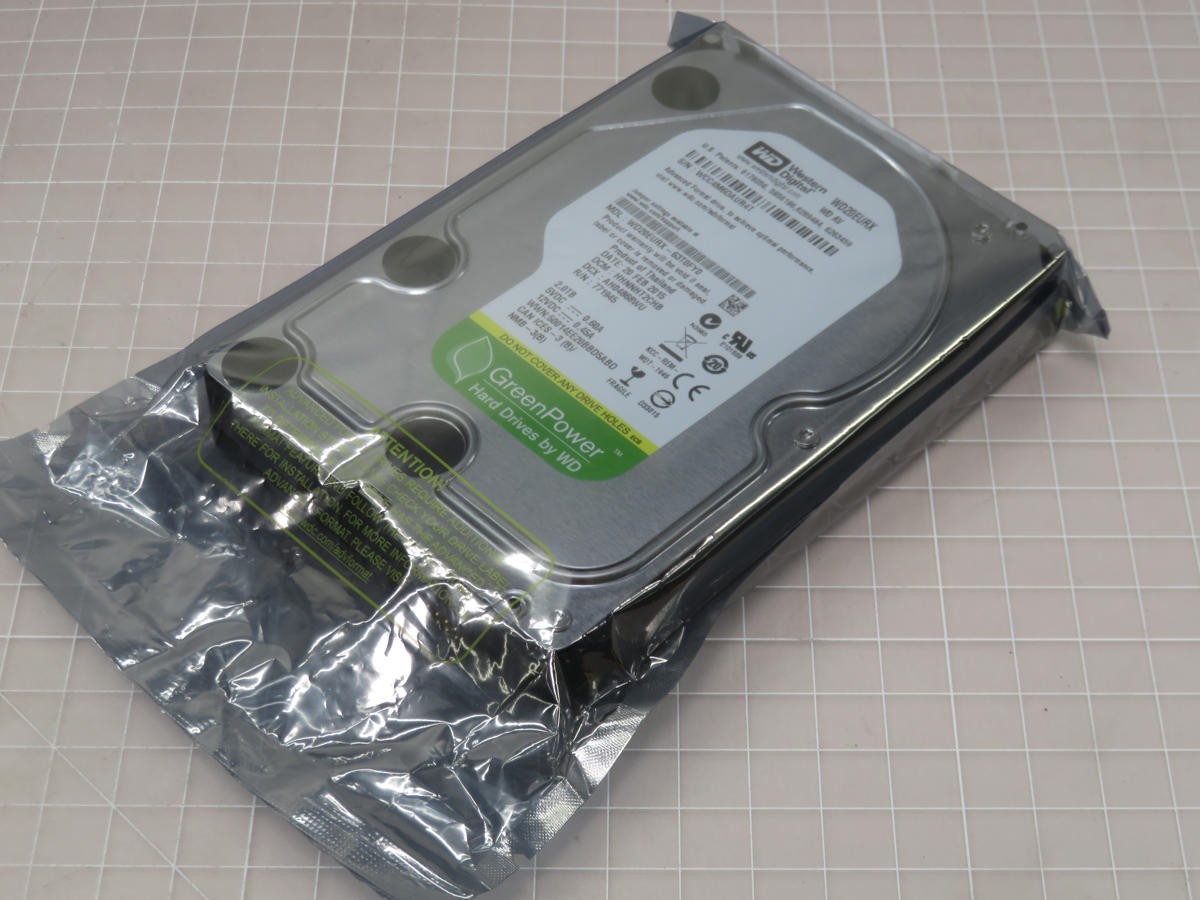 WESTERN DIGITAL WD20EURX-63T0FY0 SATA HARD DRIVE 2 TB T206376