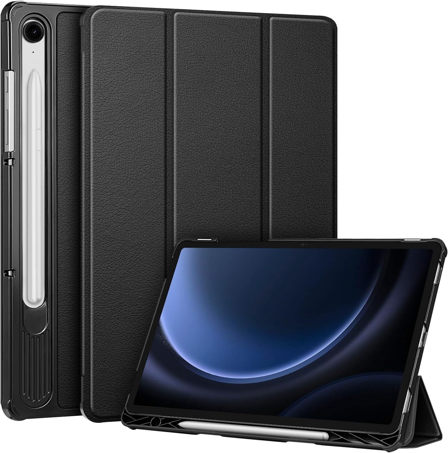 Slim Case for Samsung Galaxy Tab S10 FE/ S9 FE 5G 10.9 Inch Tri-Fold Stand Cover