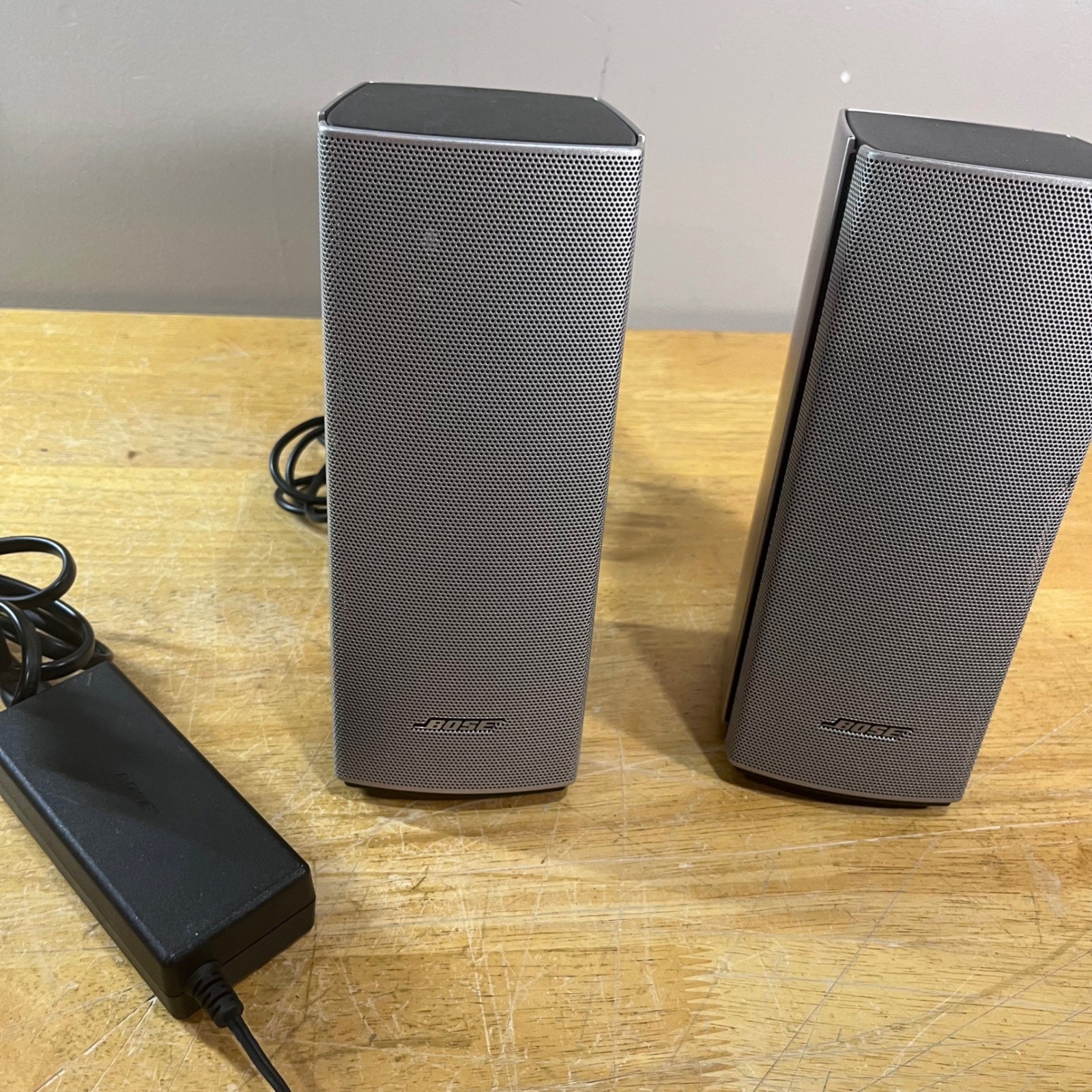Bose Companion 20 Multimedia Speaker System Silver Desktop Wired 406358