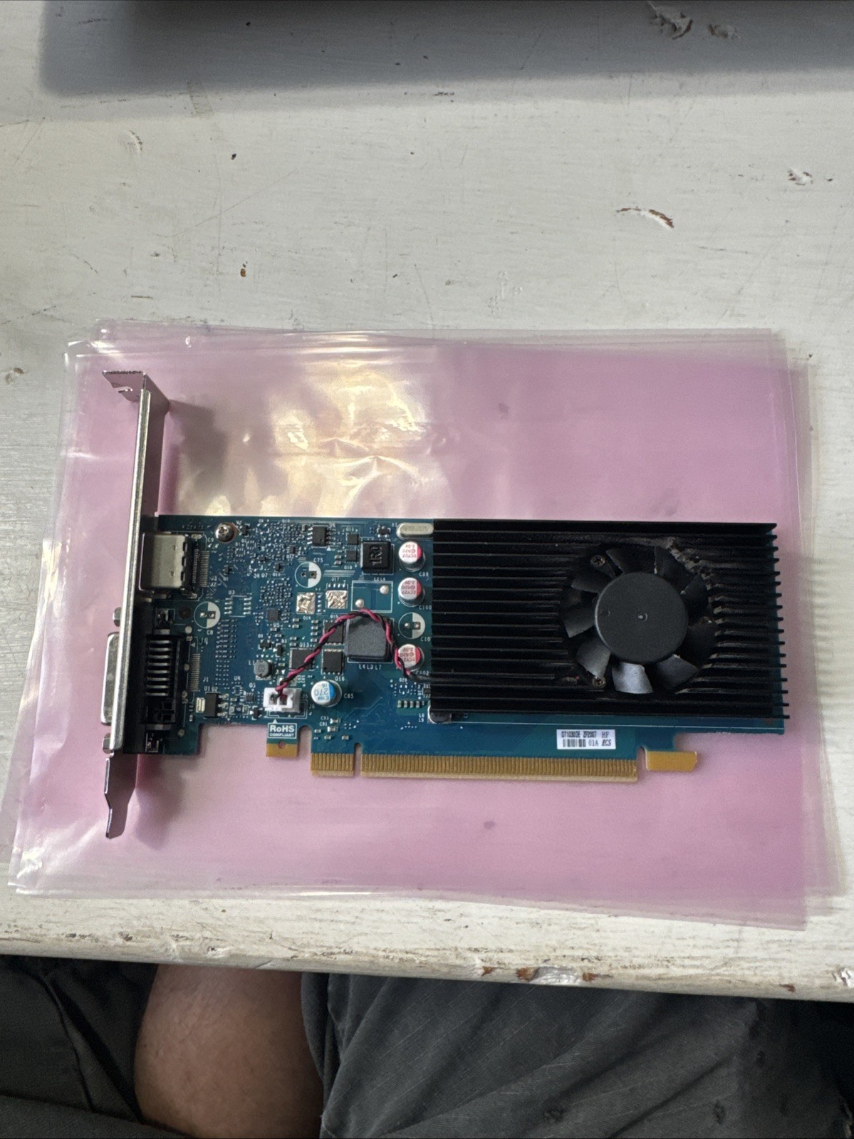 NVIDIA GeForce GT 1030 GPU Dell 08CCF1 Low Profile HDMI DP Good Condition