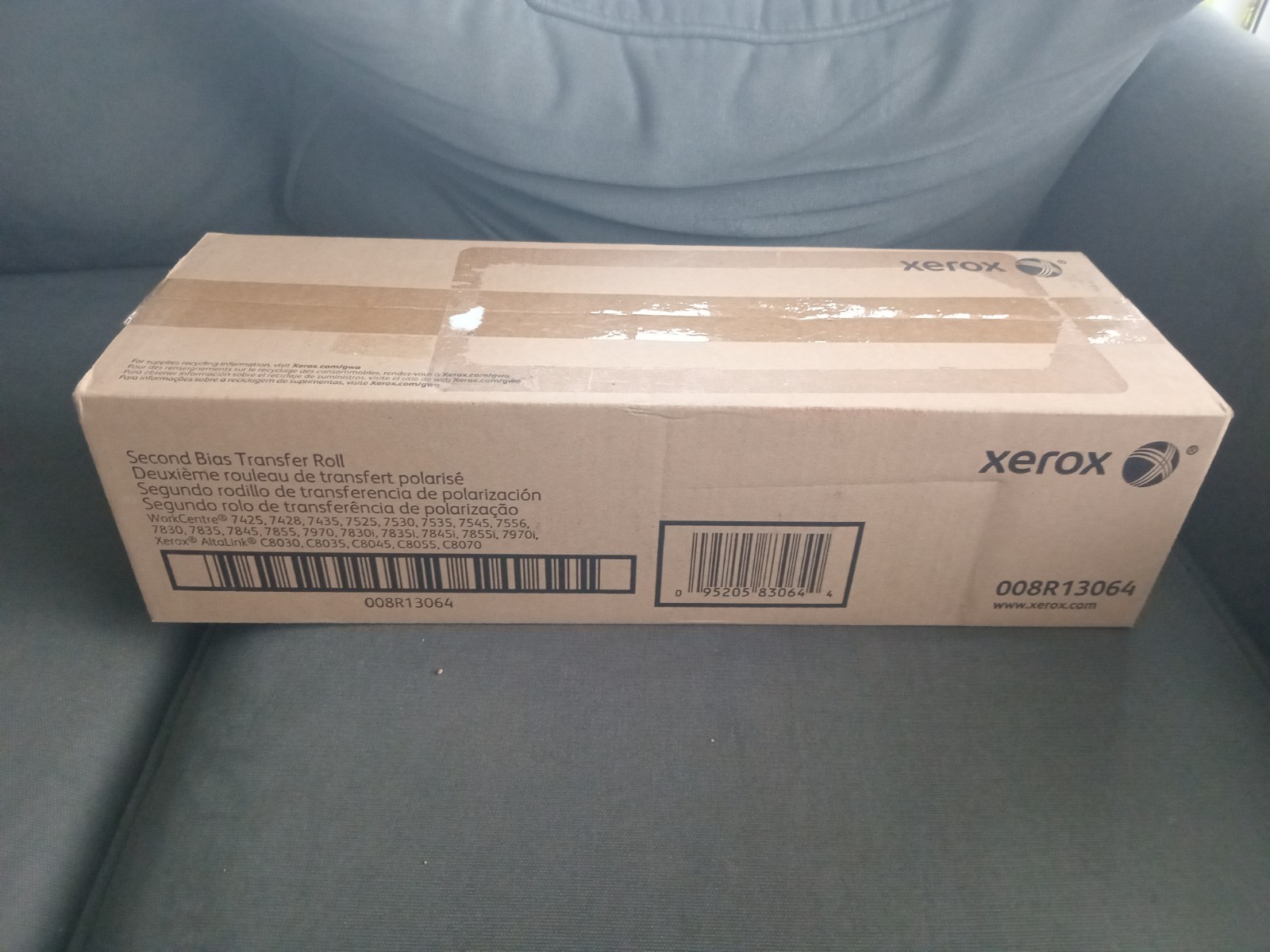 Genuine Xerox 008R13064 Second Bias Transfer Roll OEM New Sealed