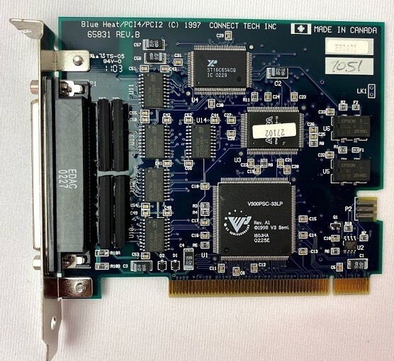 Connect Tech Inc BLUE HEAT/PCI4/PCI2 65831 PCI Card