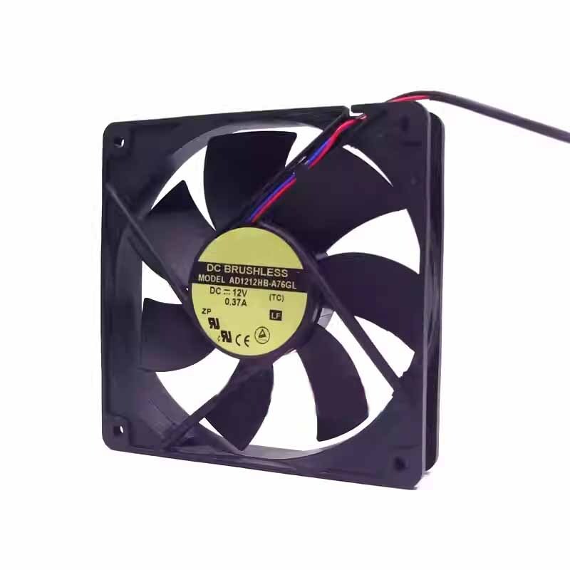 For ADDA AD1212HB-A76GL DC 12V 0.37A 120*120*25MM 12CM 3Pin Cooling Fan