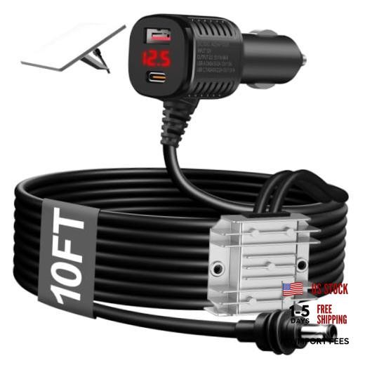 Boost Starlink Mini Car Adapter - 105W, 12V-24V to 30V Step-Up 9.8FT