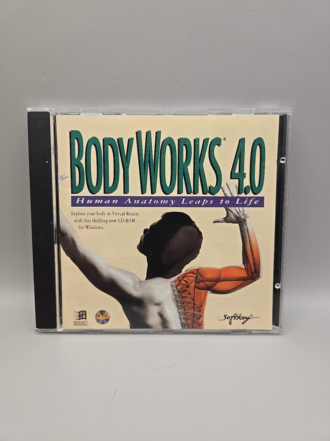 Body Works 4.0 Human Anatomy Leaps To Life Windows PC CD-Rom Software