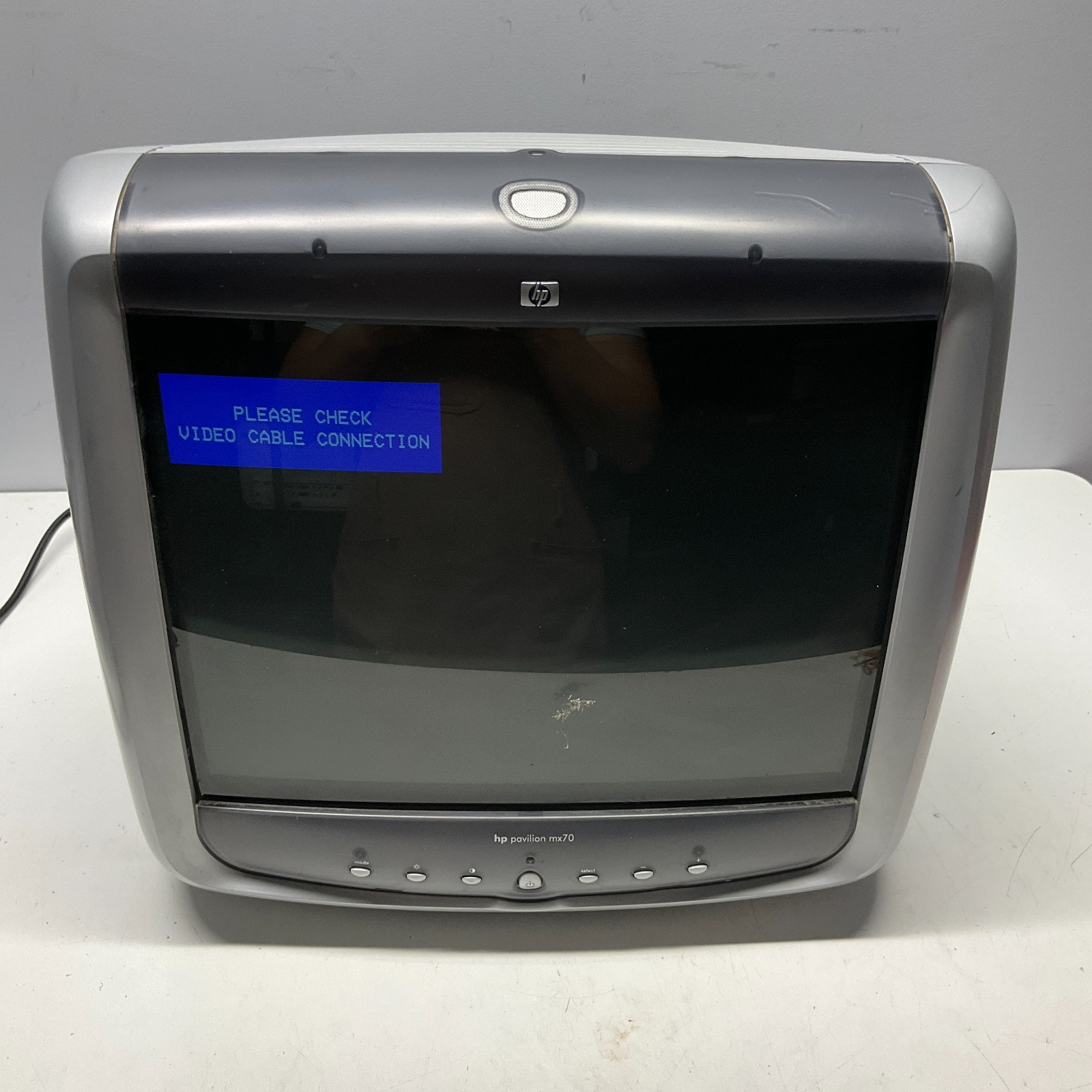 Retro Gaming HP Pavilion MX70 CRT VGA Computer Monitor P1283S NO STAND Tested