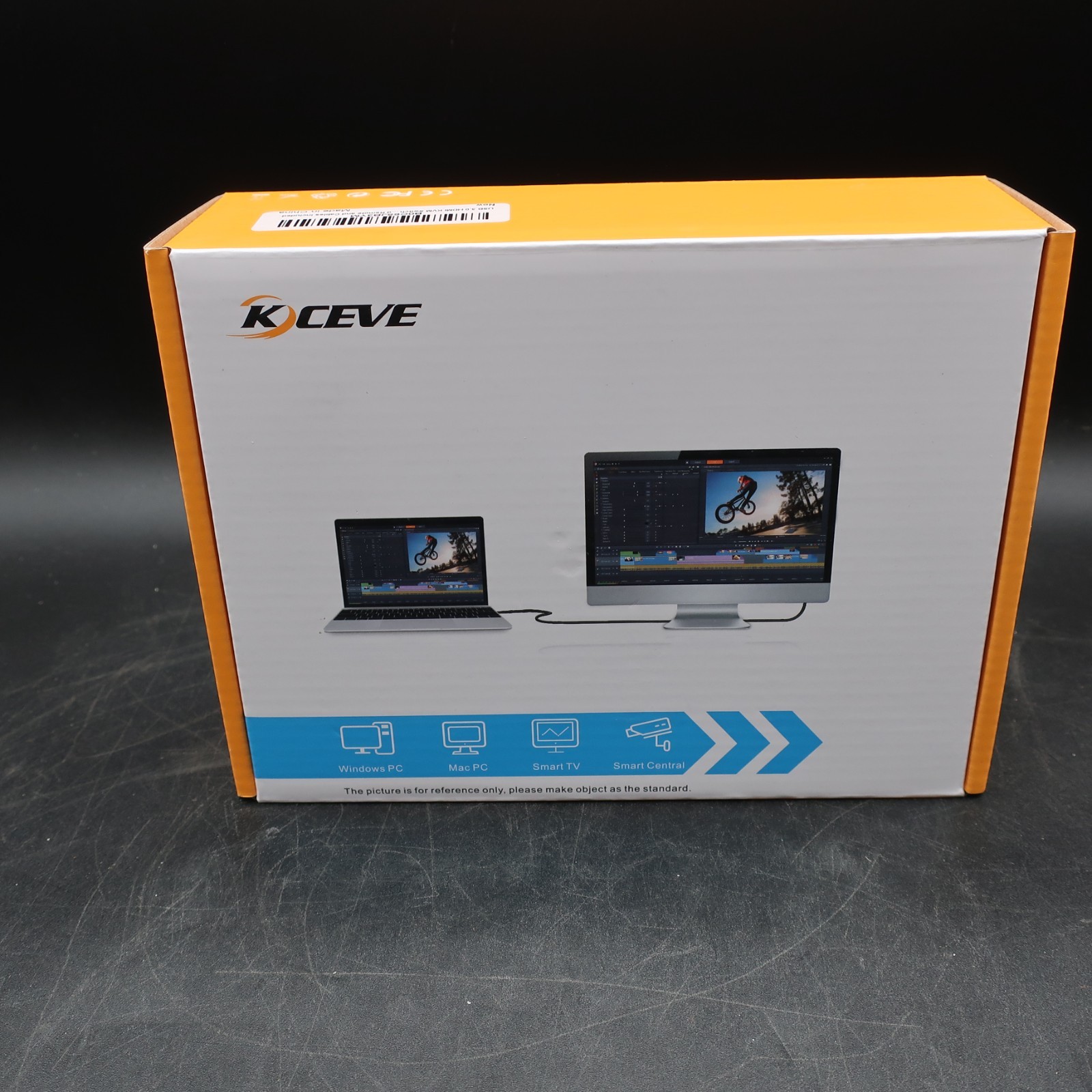 KCEVE KC KVM202AS USB3 0 HDMI KVM Switch Dual Display 4K 60Hz Adaptive EDID