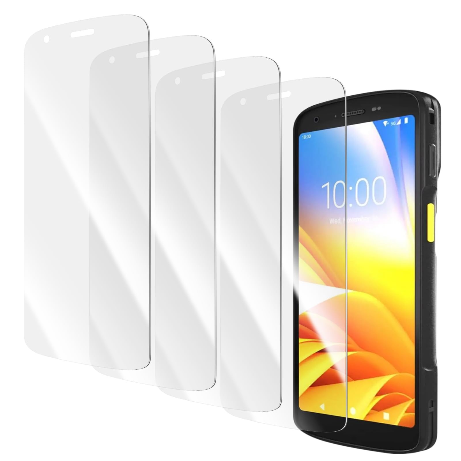 4PCS Tempered Glass Screen Protector for Zebra TC22 TC27 Screen Protector