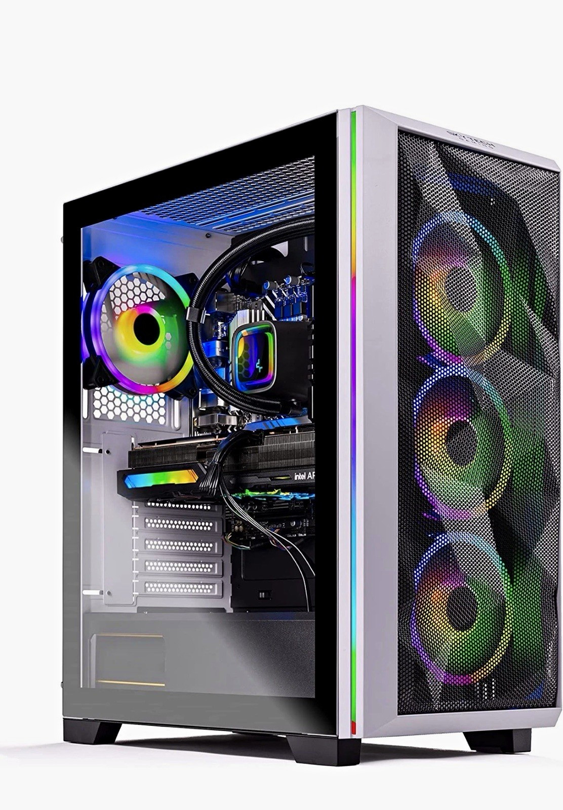 Sky tech Chronos White & Black Gaming PC