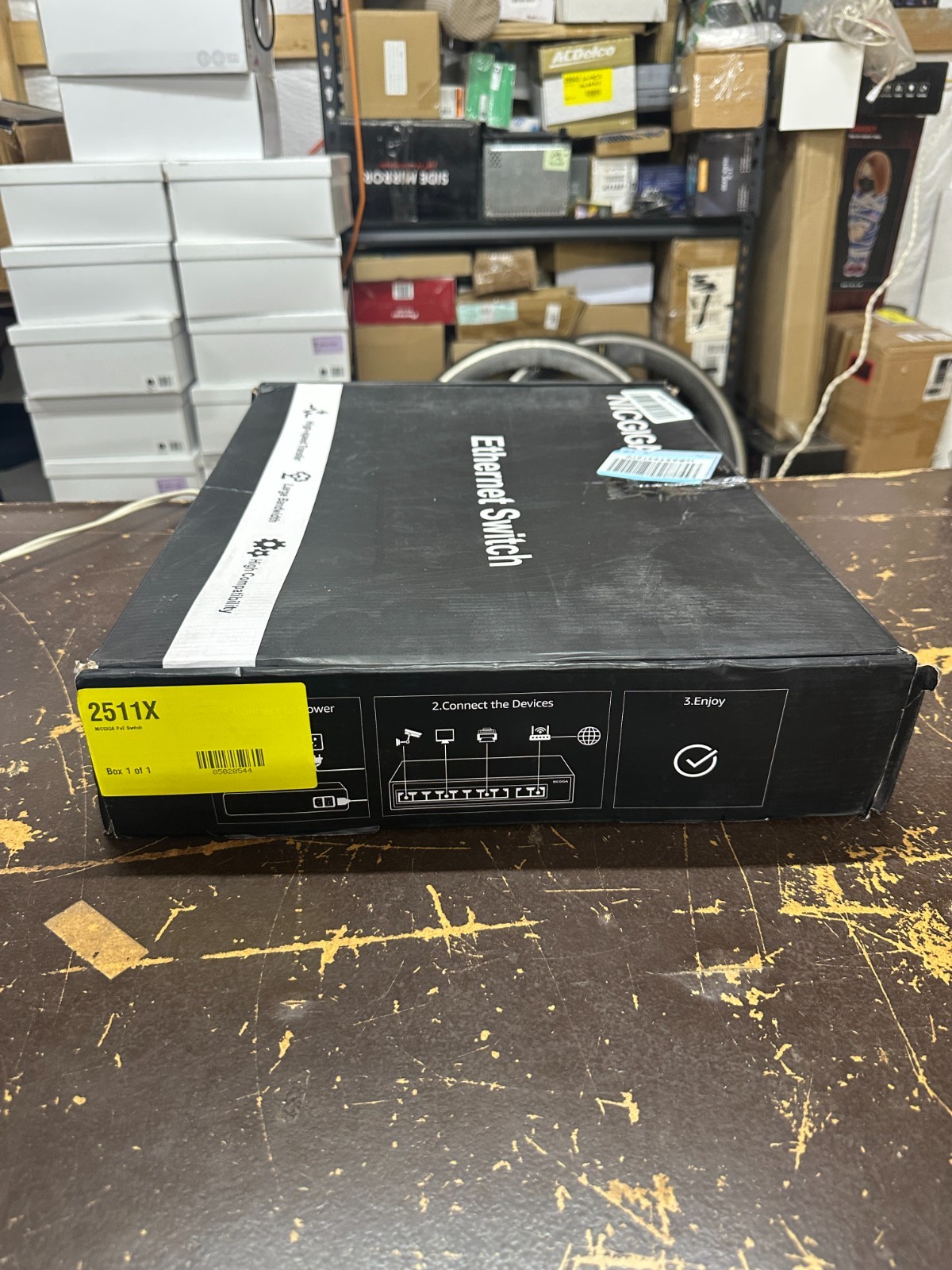 2 x 10G SFP+ NICGIGA 24 Port 2.5G PoE with 24 Port 2.5Gb Base-T PoE+@400W 