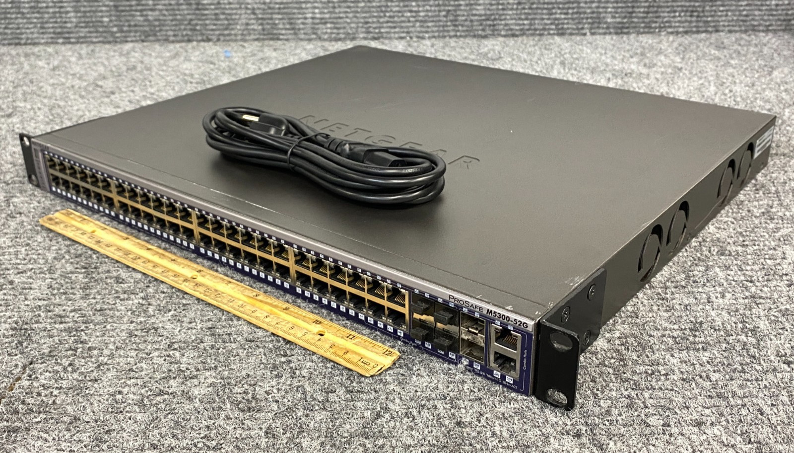 Netgear Prosafe M6300-52G 48-Port Ethernet Switch w/ Power Cord & Rack Ears