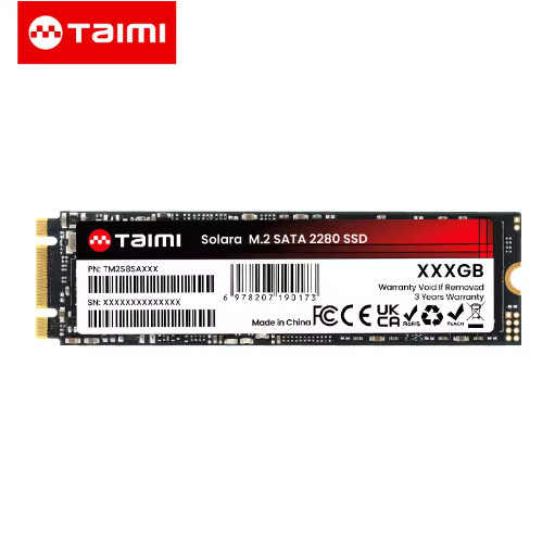 Taimi M.2 SATA III 2280 SSD 128GB 256GB 512GB 1TB 2TB Internal PC Laptop Drive