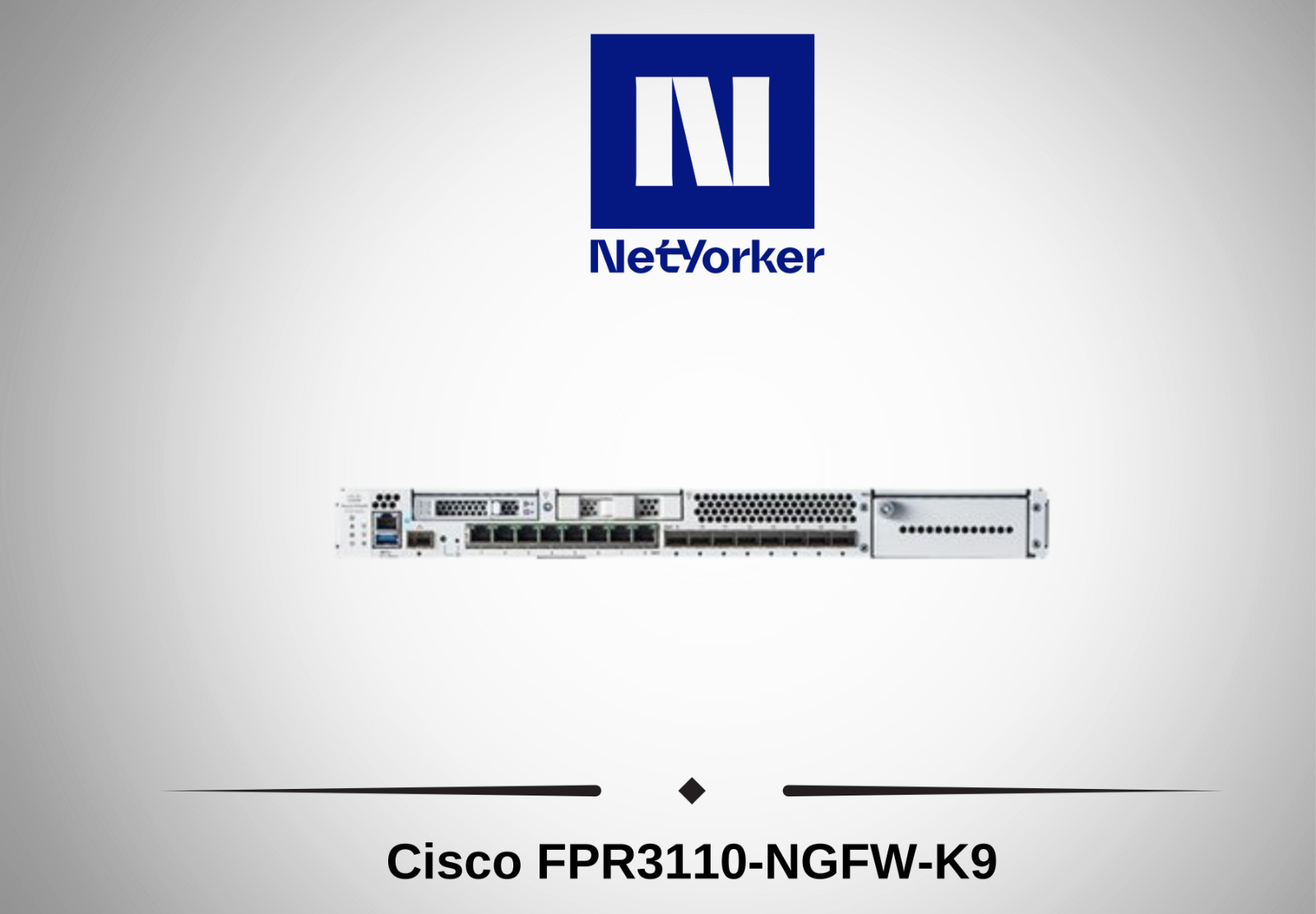 Cisco FPR 3110 FPR3110-NGFW-K9  Network Security Firewall Appliance