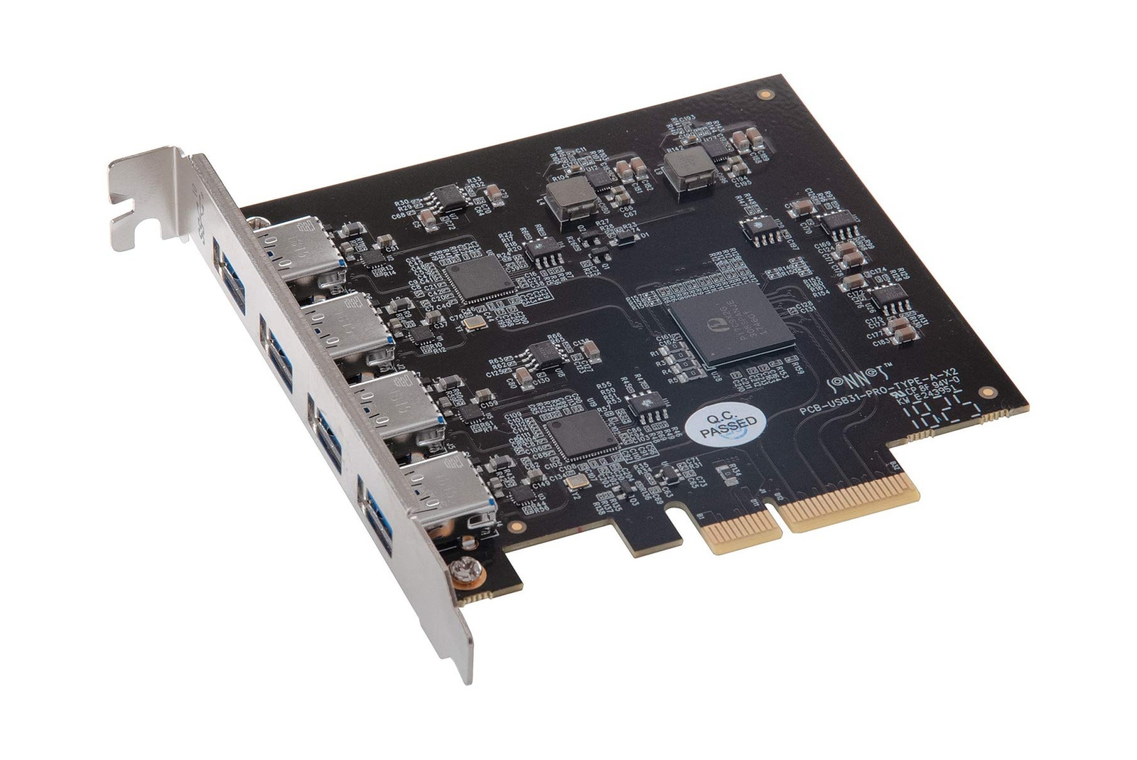 Sonnet Allegro Pro USB 3.2 Type A PCIe Card (Four SuperSpeed 10Gbps USB Conne...