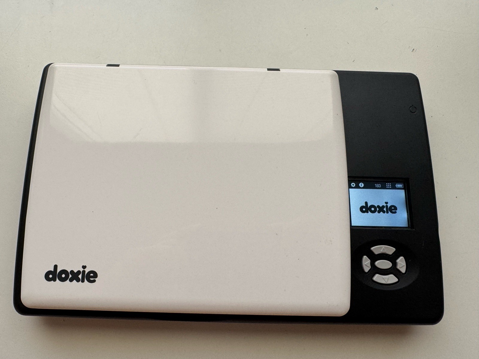 Doxie Flip DX70 Portable Flatbed Scanner Tested Working Scanner Only